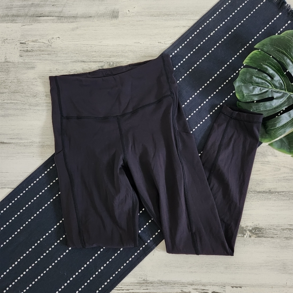 Athleta Ultimate Stash Pocket 7/8 Tight Leggings Black Size XS